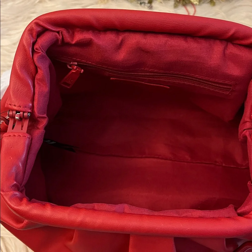 Badgley Mischka Red Women Bag NWT - Picture 7 of 9
